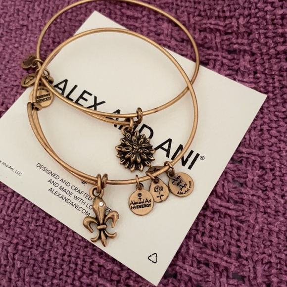 Alex & Ani vintage beaded bangles - Picture 2 of 4